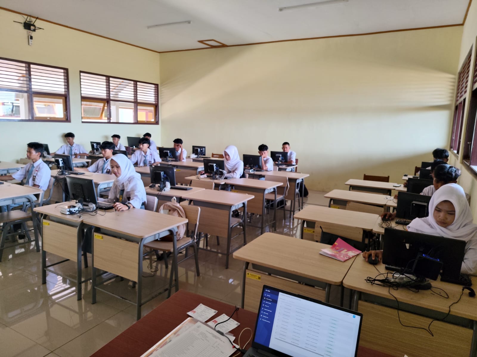 SMK Negeri 7 Purworejo Laksanakan Gladi Bersih TKA SMK sebagai Persiapan Menghadapi TKA 2026